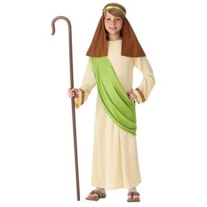 Amscan Shepherd Boy Costume with Green Sash